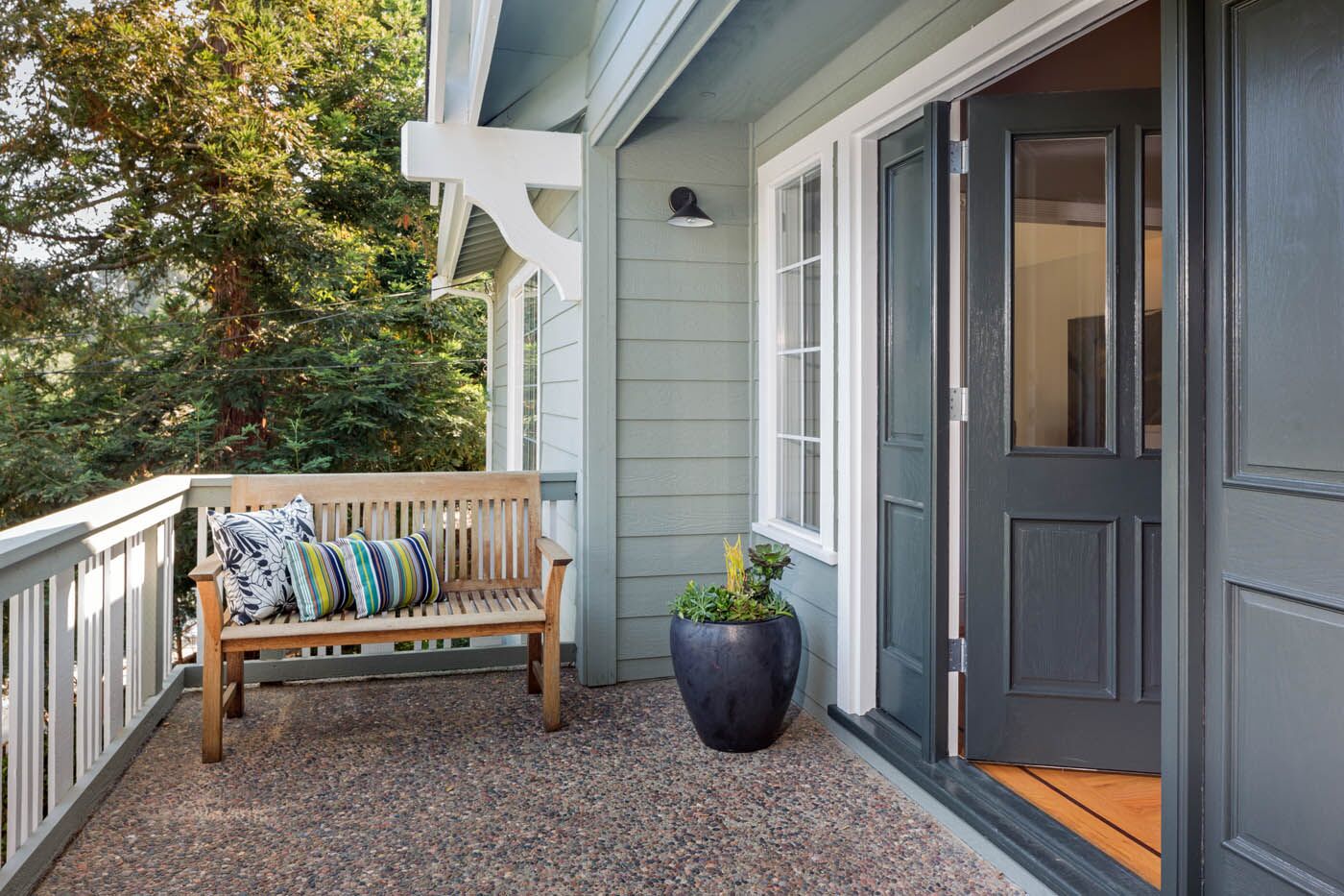 An image of a home's patio - find the best pest management in Brooklyn, NY with Rest Easy Pest Control.